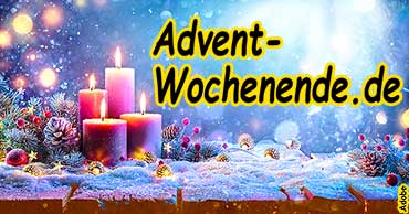 Advent Wochenende in Deutschland 2024 2025 mit Kurztrip-Angebot zum Besuch der Weihnachtsmrkte in Hotelnhe