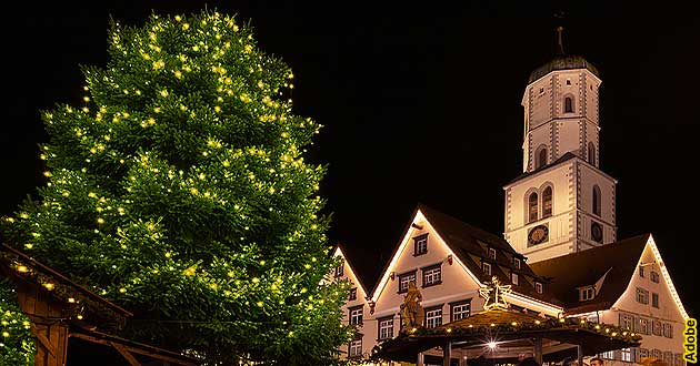 Weihnachtsmarkt-Reisen Biberach an der Ri 2024 2025 Baden-Wrttemberg, Christkindles-Markt in Schwaben