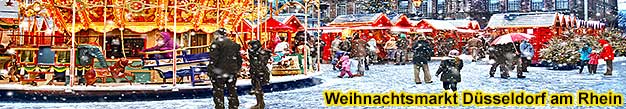 Weihnachtsmarkt-Reisen Düsseldorf Rhein 2023 2024 NRW Weihnachtsmärkte Weihnachtsmärkte in Nordrhein-Westfalen