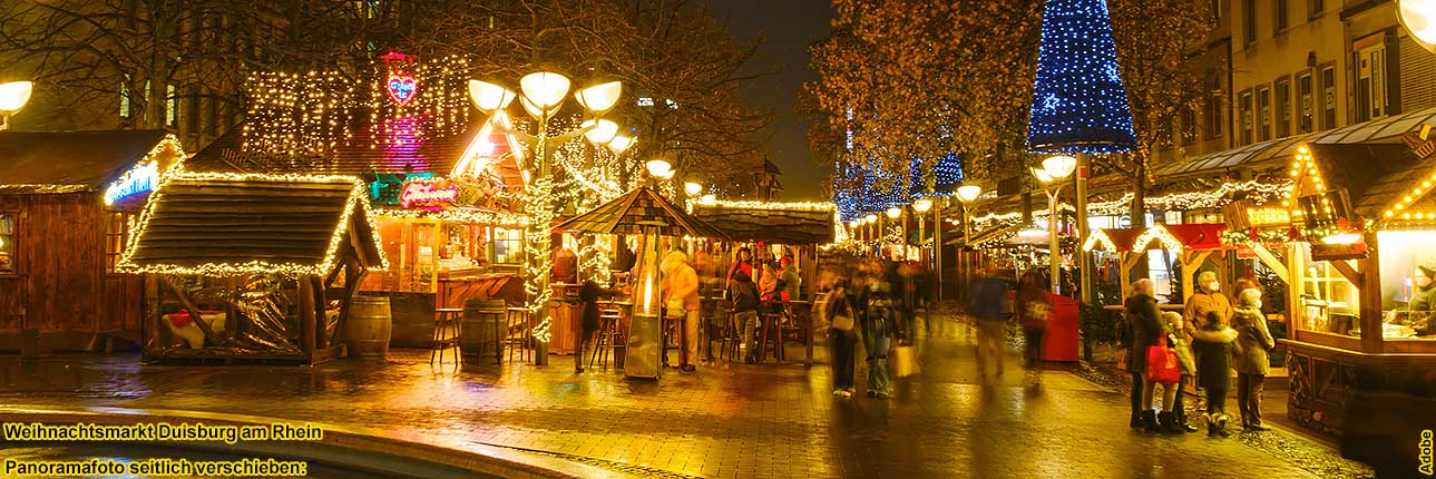Weihnachtsmarkt-Reisen Duisburg an Rhein und Ruhr 2023 2024 NRW Weihnachtsmärkte Weihnachtsmärkte im Ruhrgebiet in Nordrhein-Westfalen