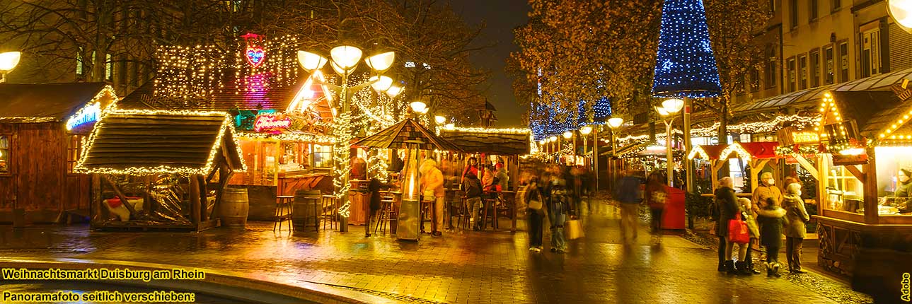 Weihnachtsmarkt-Reisen Duisburg an Rhein und Ruhr 2024 2025 NRW Weihnachtsmrkte Weihnachtsmrkte im Ruhrgebiet in Nordrhein-Westfalen