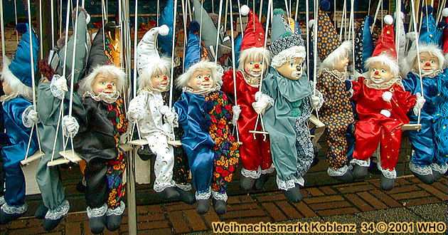 Weihnachtsmarkt-Reisen Koblenz Rhein 2023 2024, Koblenzer Weihnachtsmärkte in der Altstadt am Münzplatz, Am Plan, Entenpfuhl, Jesuitenplatz und Rathausplatz.