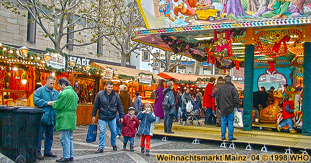 Weihnachtsmarkt-Reisen Mainz Rhein 2022 2023, Rheinland-Pfalz. Weihnachtsmärkte am Mainzer Dom. Advent-Termine im November und Dezember an Adventswochenenden mit Programm.