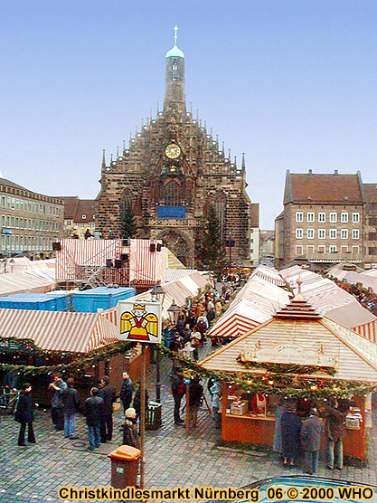 Weihnachtsmarkt-Reisen Nrnberger Christkindlesmarkt Nrnberg 2024 2025 Weihnachtsmrkte in Franken / Bayern, Christkindlmarkt Nurnberg / Nuremberg Advent