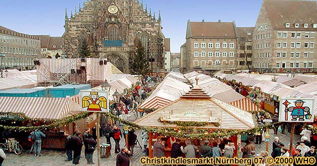 Weihnachtsmarkt-Reisen Nürnberger Christkindlesmarkt Nürnberg 2023 2024 Weihnachtsmärkte in Franken / Bayern, Christkindlmarkt Nurnberg / Nuremberg Advent