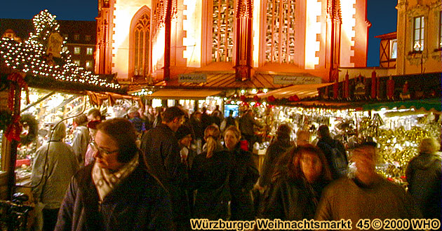 Weihnachtsmarkt-Reisen Wrzburg Main 2024 2025 Franken Bayern